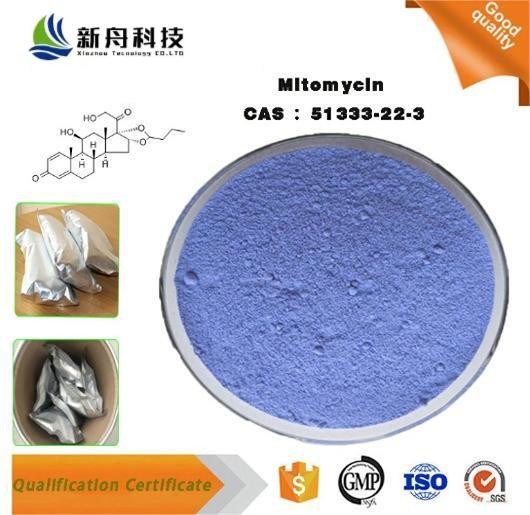 Factory Supply Pharmaceutical Raw Material Mitomycin C Powder CAS 51333-22-3 Bulk Mitomycin